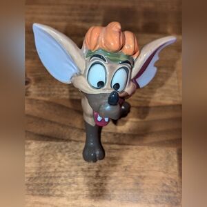 Vintage Disney Oliver & Company TITO Chihuahua Dog Ceramic Figurine, 1988 Japan